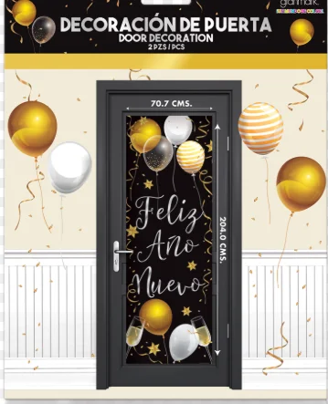 DECORACION PARA PUERTAS NAVIDAD GRAMMARK NAVIDAD AÑO NUEVO