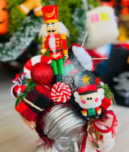 DIADEMA FELIZ NAVIDAD CON CASCANUECES NAVIDAD BT1079