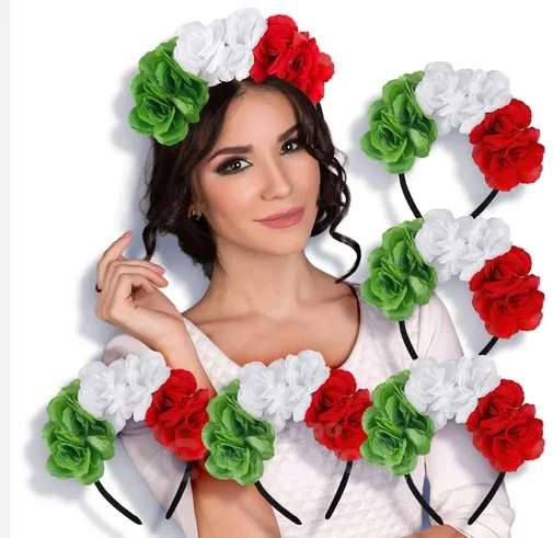 DIADEMA TRICOLOR DE PELITO MEXICANO