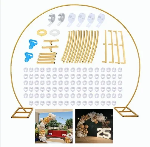 BASE MEDIO CIRCULAR PARA GLOBOS HIERRO MBS001