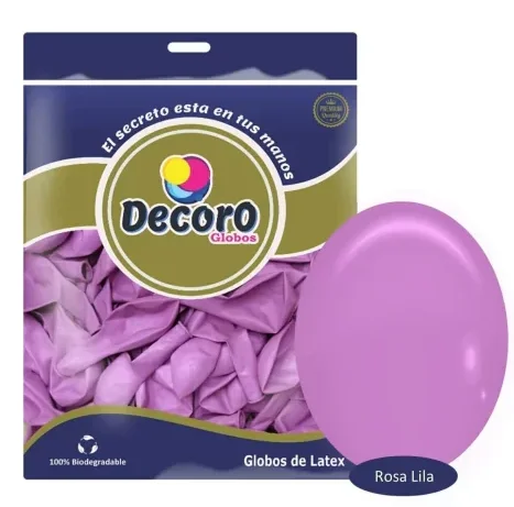 DECORO M1 - ROSA LILA 36"X3 PZAS