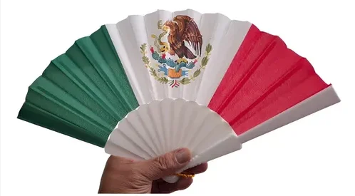 ABANICO DE PAPEL MEXICANO