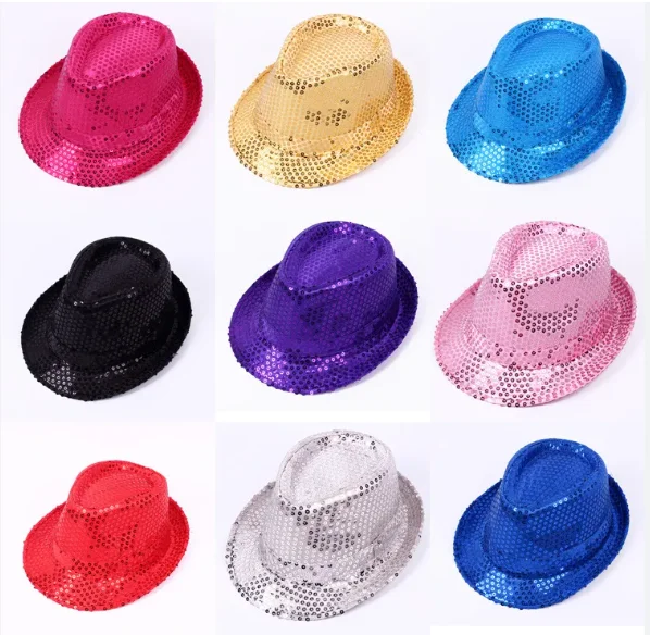 SOMBRERO COPA  LENTEJUELAS COLORES SURTIDOS 222816 22811