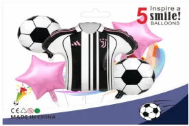 SET GLOBOS FUTBOL 5PZ - FEMENINO