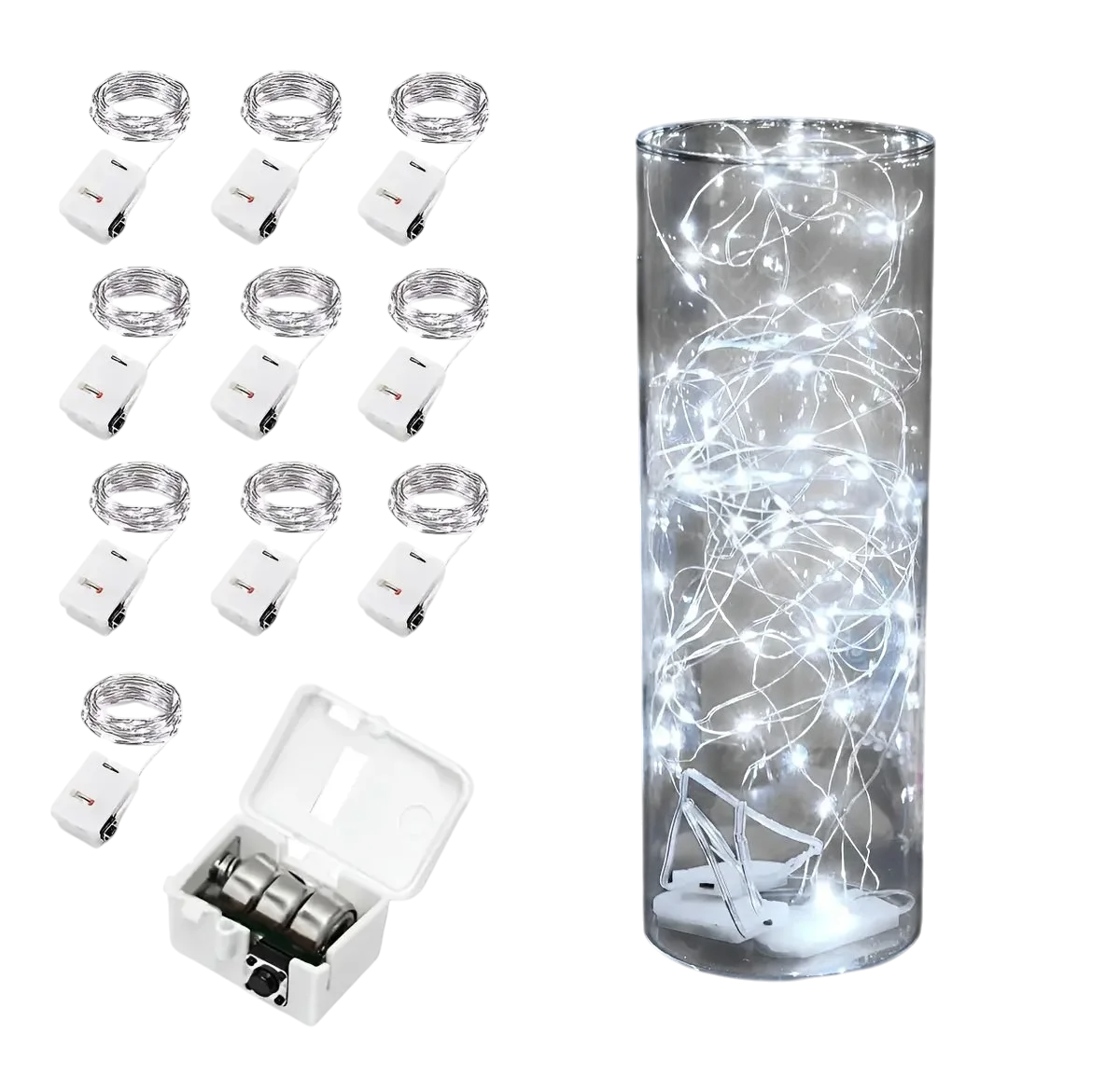 LUZ LED AMARILLA Y BLANCA