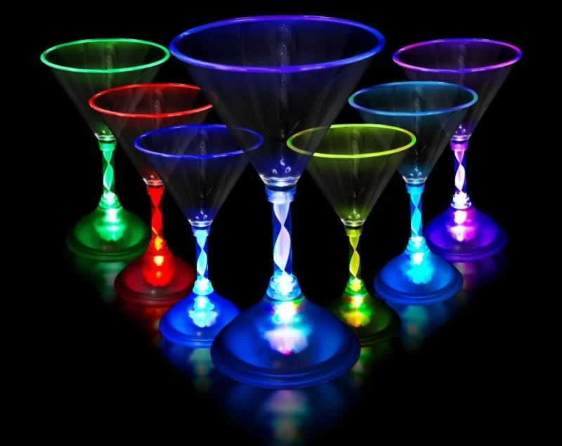 COPA DESECHABLE CON LUZ LED VAS-09