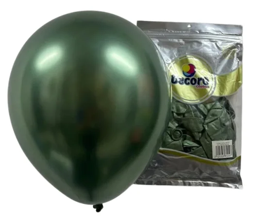 DECORO   CHROME J27 - VERDE NOCHE 12"X50 PZAS
