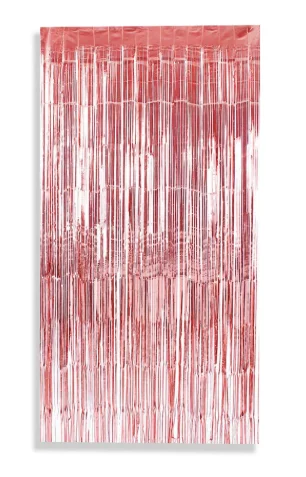 CORTINAS METALICAS - ROSA GOLD - 1M X 2M