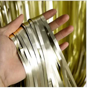 CORTINAS METALICAS - ORO CLARO - 1M X 2M