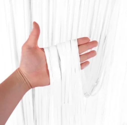 CORTINAS METALICAS - BLANCO - MATE 1M X 2M