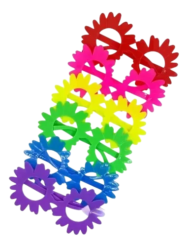 LENTES PLASTICO COLORES GIRASOL PFM-21176