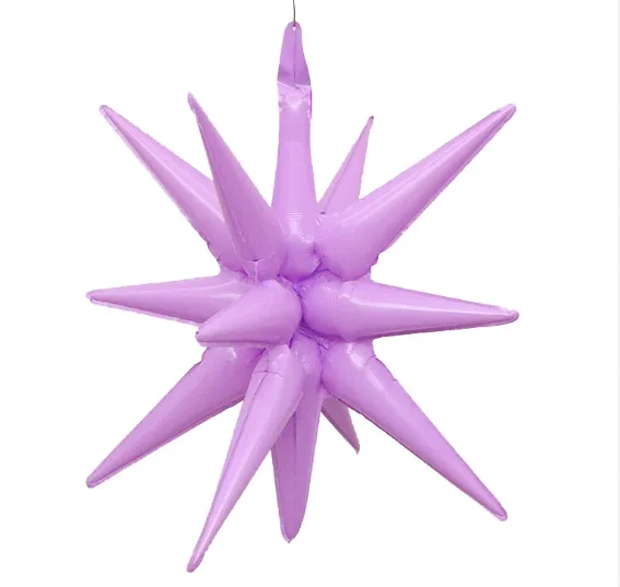GLOBO ESTRELLA DE PICO 22" LILA 