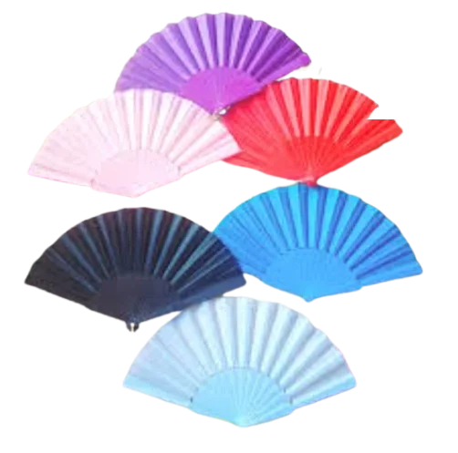 ABANICO LISO DE COLORES SURTIDOS ABNC-013
