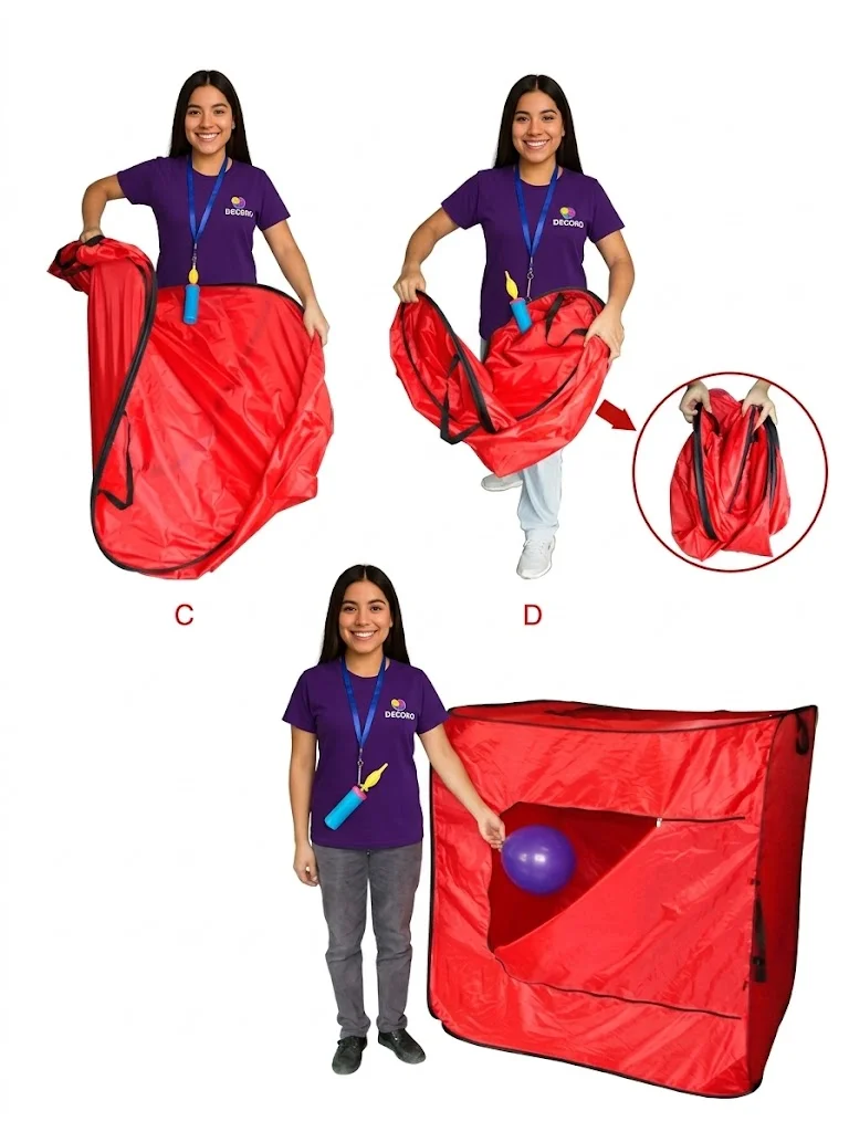 BOLSA DE TRANSPORTE Y ALMACENAMIENTO DE GLOBOS 120X120X120CM