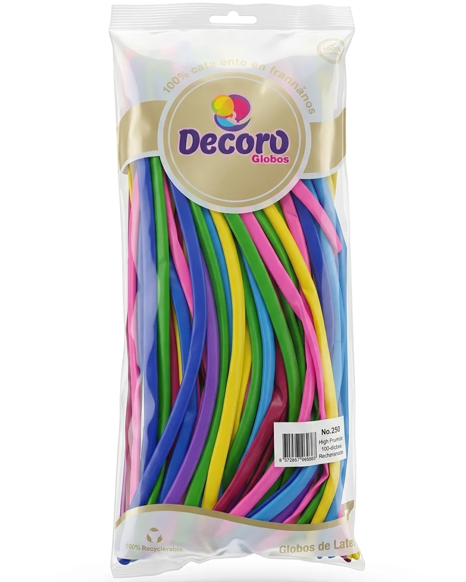 DECORO SURTIDO ESTANDAR 260"X100 PZAS HIGH FASHION