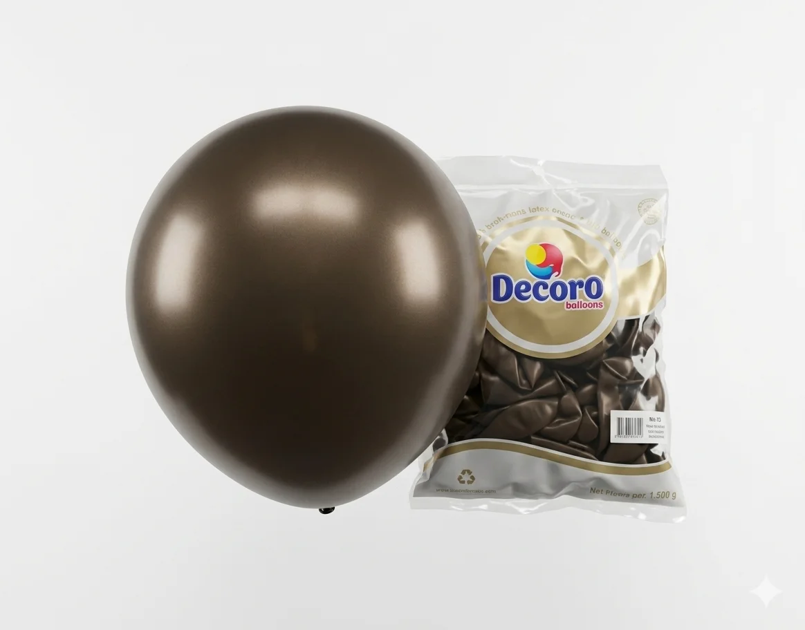 DECORO   CHOCOLATE 12"X100 PZA HIGH FASHION 2.8 GR