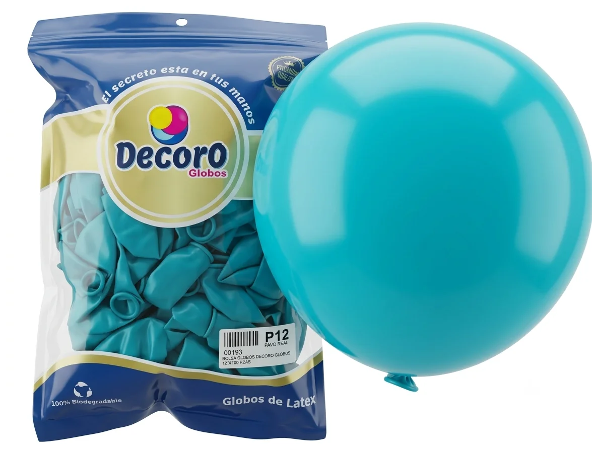 DECORO  QY29-PAVO REAL 12"X100 PZAS 