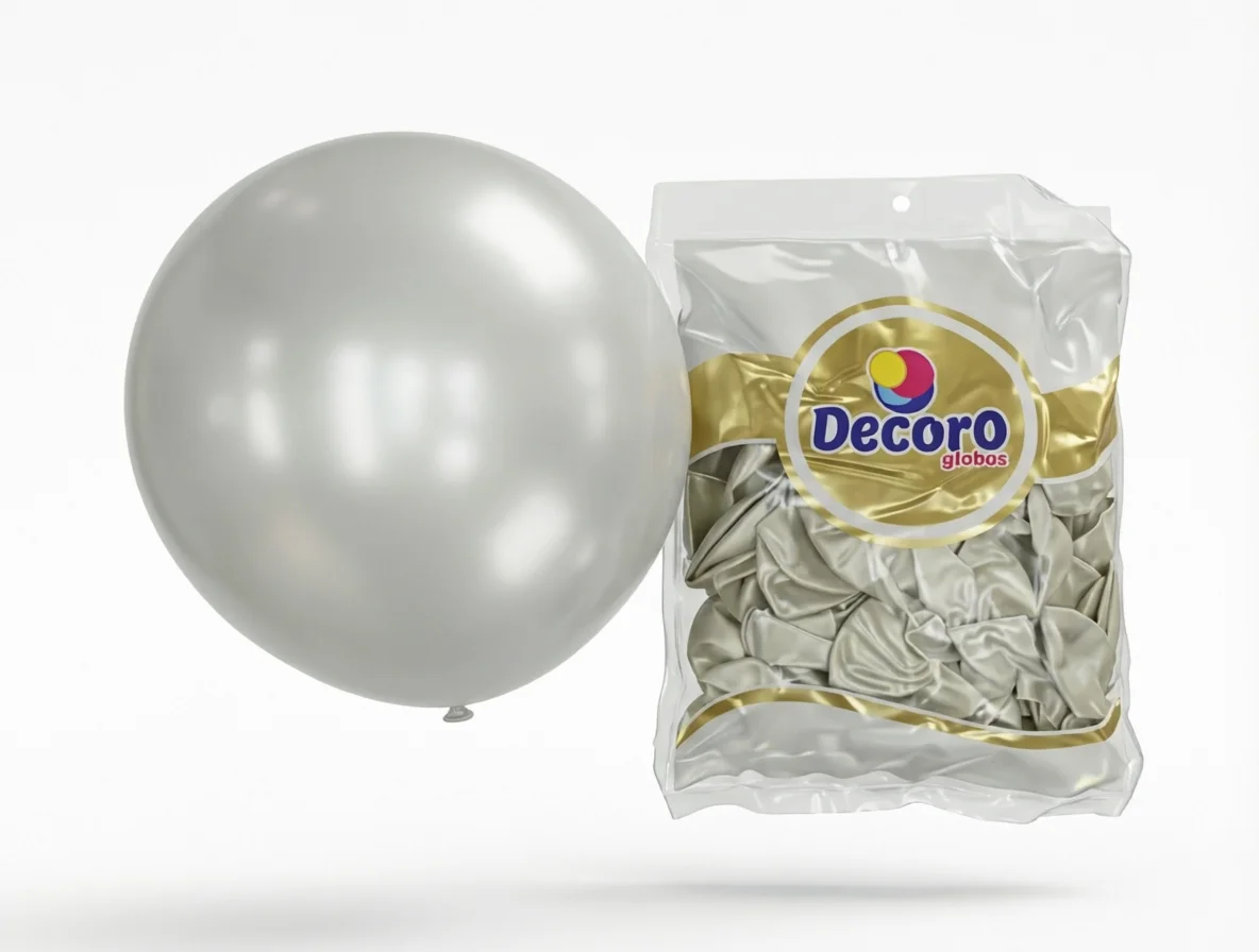 DECORO   BLANCO PERLA 12"X100 PZA HIGH FASHION 2.8 GR