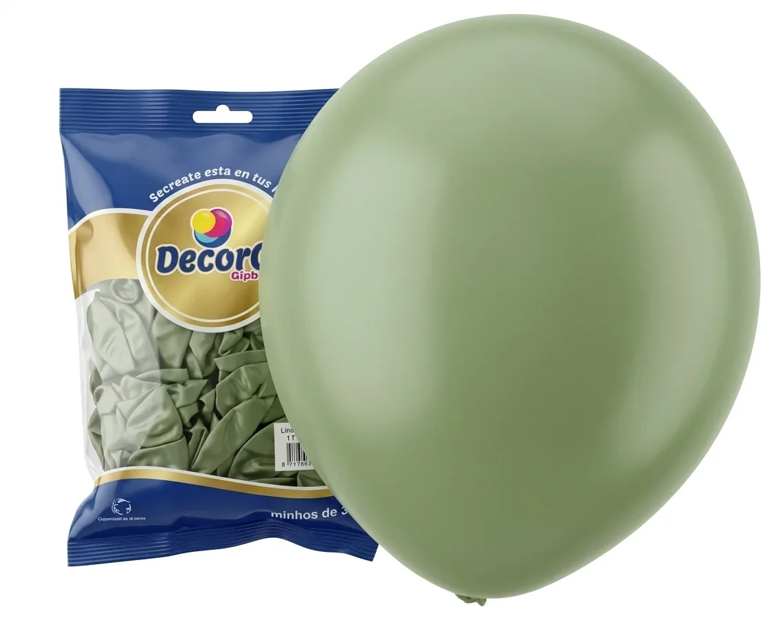 DECORO  F21-VERDE ARBOL 5"X100 PZAS