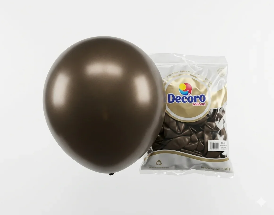 DECORO   CHOCOLATE 5"X100 PZA HIGH FASHION