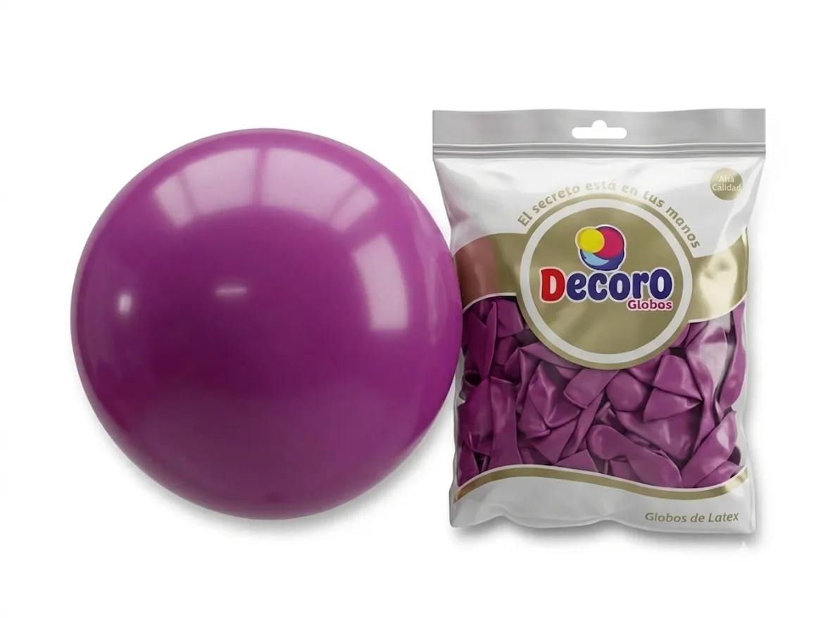 DECORO   RETRO MAGENTA 5"X100 PZA HIGH FASHION