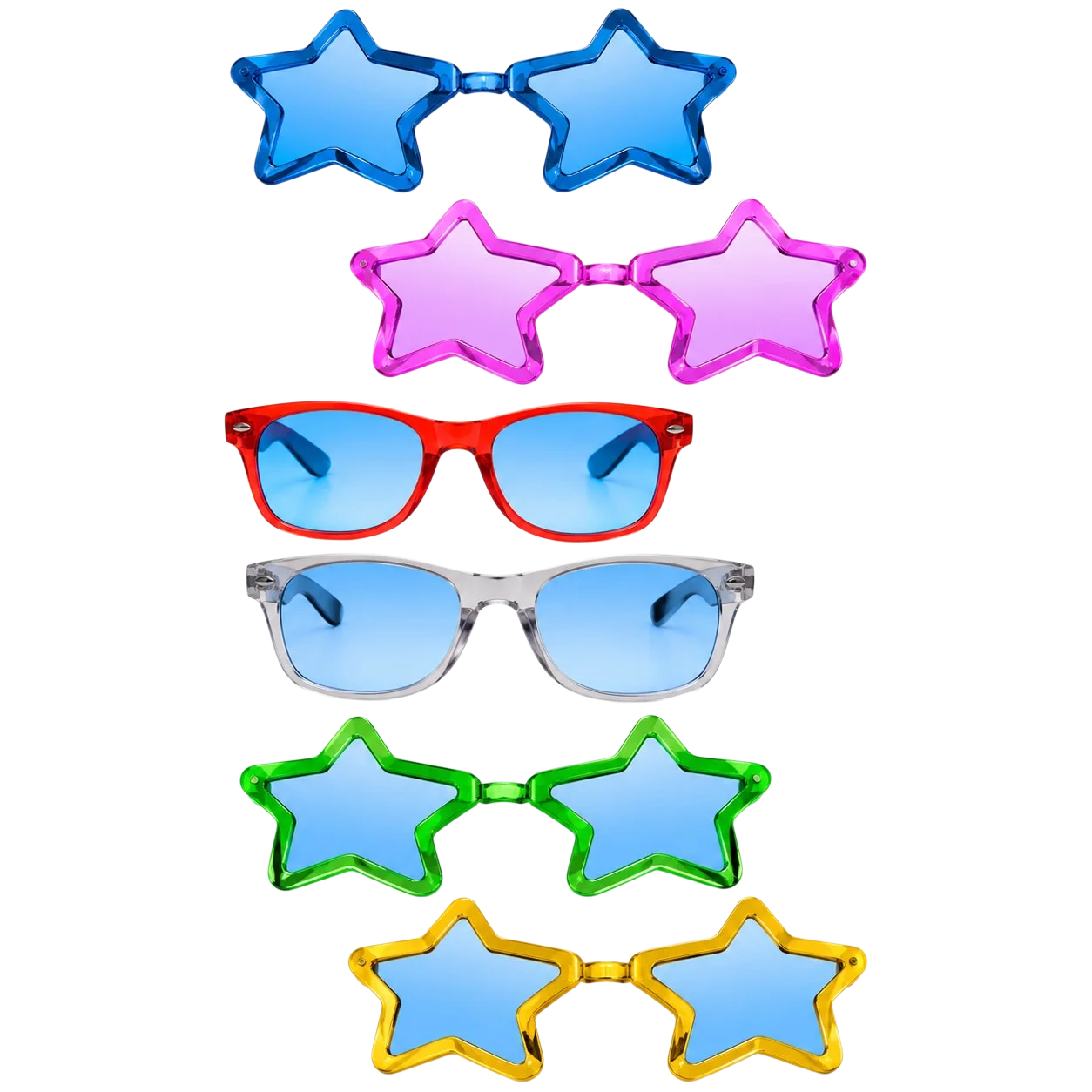 LENTES METALICOS GRANDES CON LUZ LT-26D
