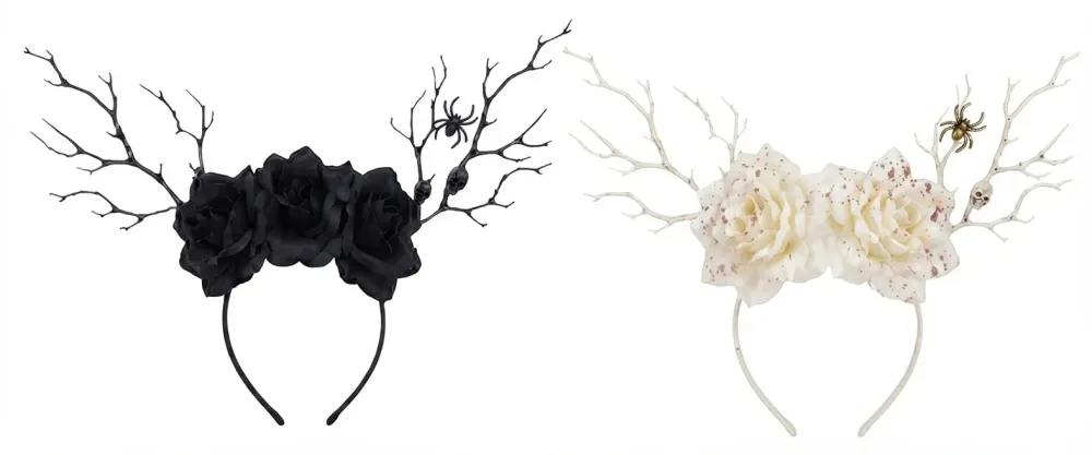 DIADEMA RAMA Y FLOR PFM-1317