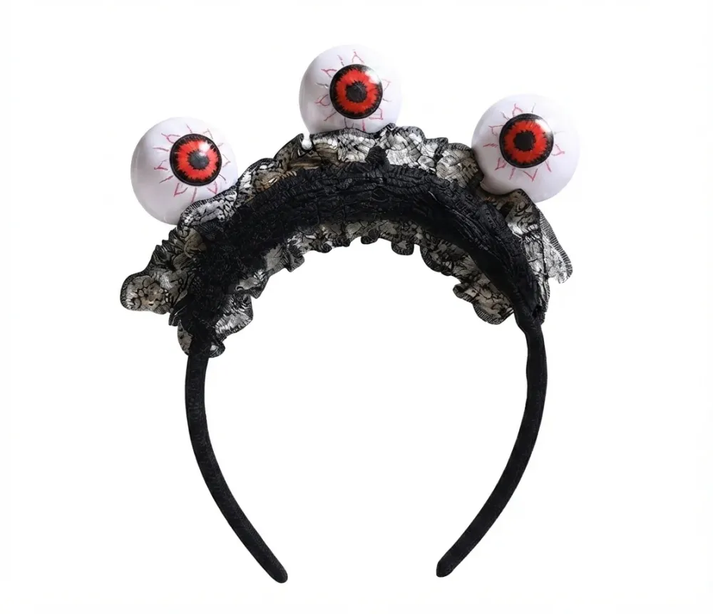 DIADEMA CON TUL Y 3 OJO  PFM-1318
