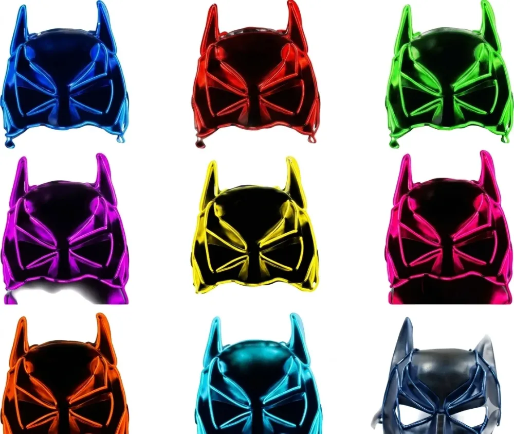 MASCARA BATMAN CON LUZ HALLOWEEN ATF-W-127
