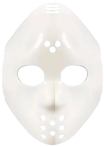 MASCARA BLANCA JASON HALLOWEEN SS-0008