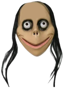 MASCARA MOMO CON PELO HALLOWEEN 101476