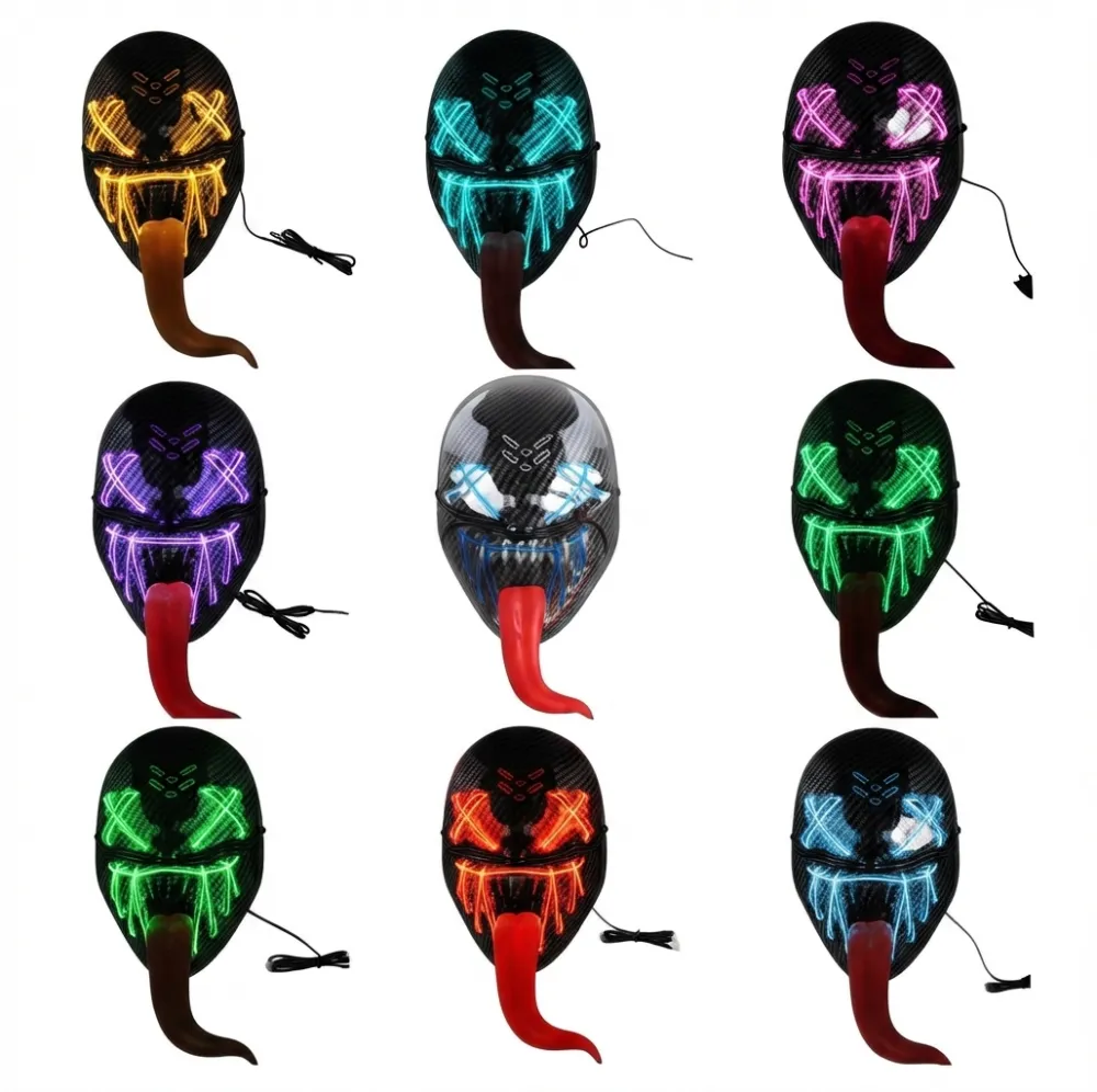 MASCARA VENUN LED EN FORMA DE LENGUA ATF-W-131