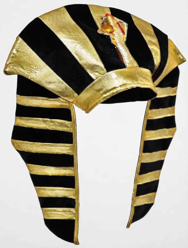 SOMBRERO DE MOMIA DORADO/NEGRO SBR-2501