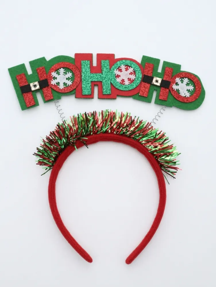 DIADEMA NAVIDAD HO HO HO PFM-22599