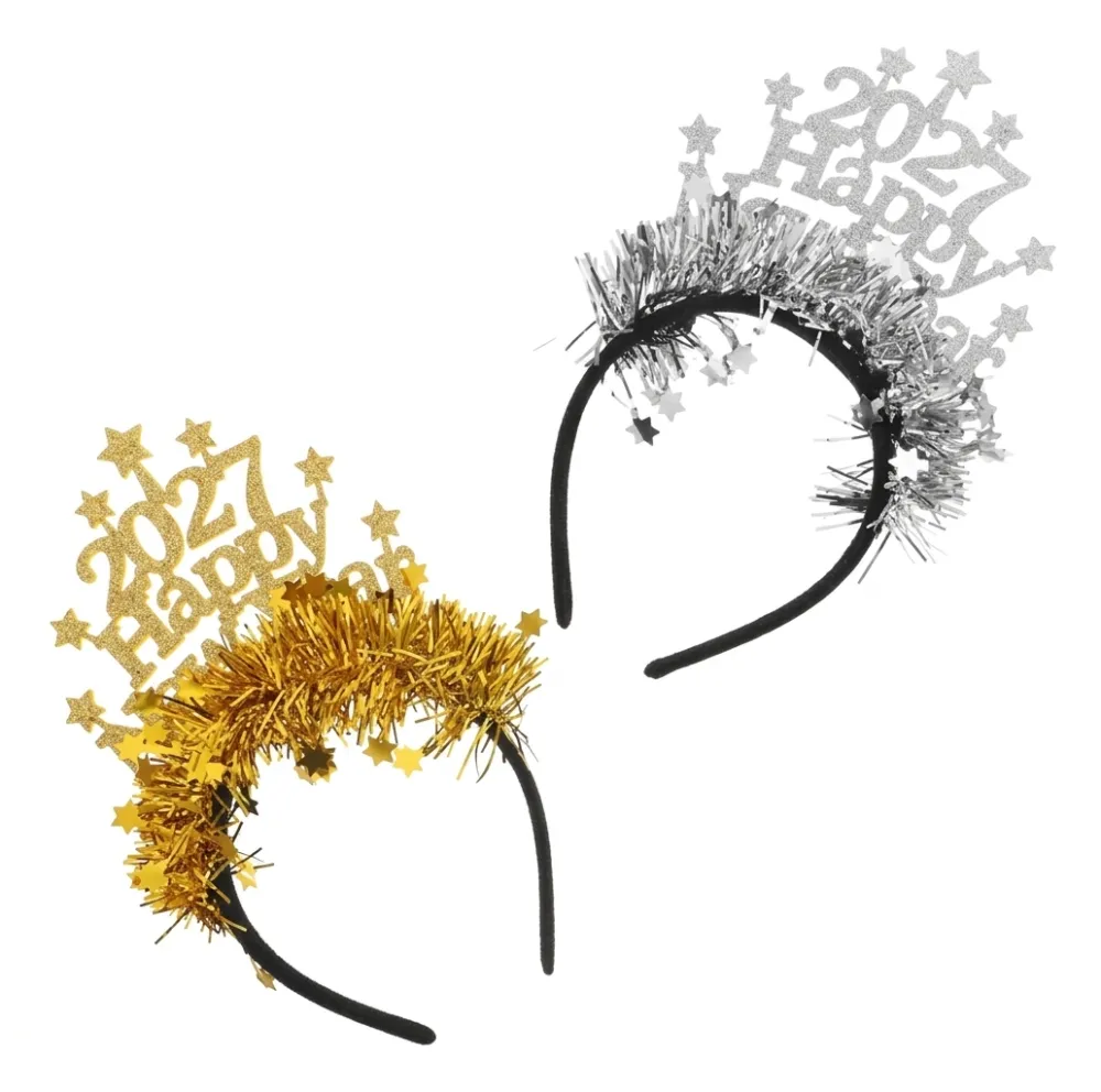 DIADEMA 2027 HAPPY NEW YEAR CON ESCARCHA BRILLANTE PFM-15145209
